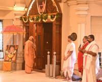 HH Swamiji arrives for Dharma Sabha (22 Sep 2025 ) Pictures Courtesy of Shri Dinesh Karkal
